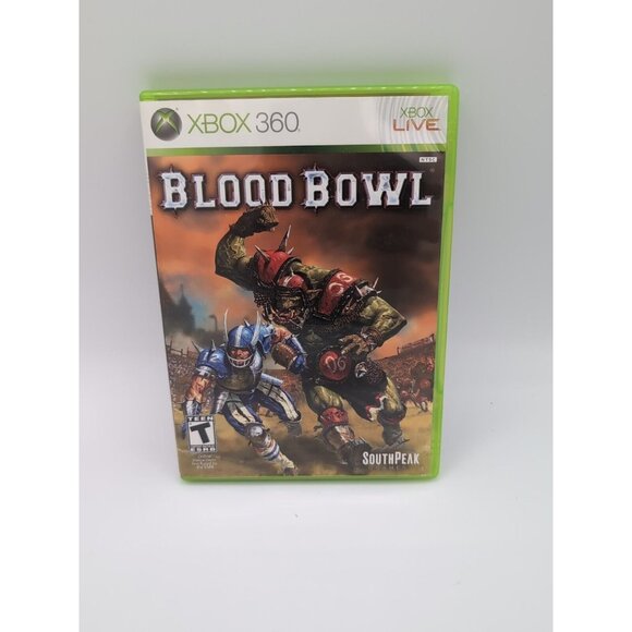 Blood Bowl (Microsoft Xbox 360, 2010) With Manual - Picture 1 of 3
